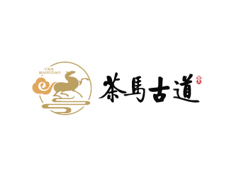 茶馬古道茶業(yè)茶館logo設(shè)計