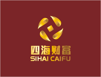 梁俊的四海財(cái)富logo設(shè)計(jì)