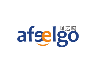 湯儒娟的a feel go 阿法購logo設計