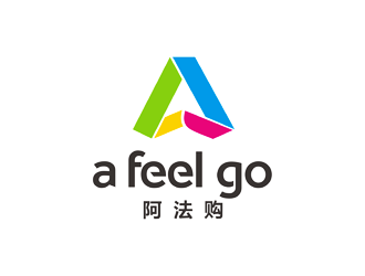 譚家強的a feel go 阿法購logo設計