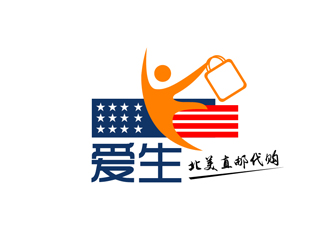 秦曉東的愛生（北美直郵代購）logo設(shè)計