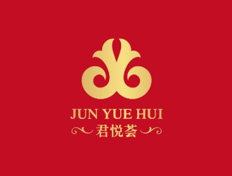 孫金澤的君悅薈健身瑜伽綜合館logo設計