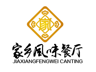 秦曉東的家鄉(xiāng)風(fēng)味餐廳logo設(shè)計