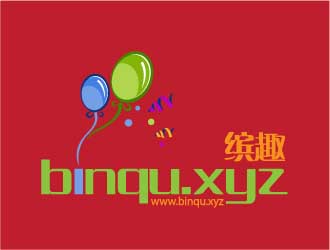 曉熹的繽趣 binqu.xyz 美圖社交網(wǎng)站 中文字體logo設計