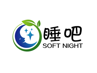 秦曉東的睡吧     soft nightlogo設(shè)計(jì)