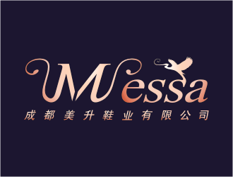 張峰的messa 成都美升鞋業(yè)有限公司logo設(shè)計(jì)