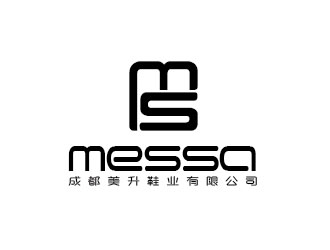 李賀的messa 成都美升鞋業(yè)有限公司logo設(shè)計(jì)