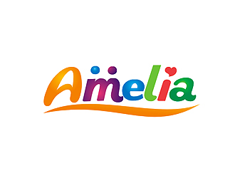 盛銘的Amelialogo設計