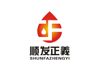 楊占斌的順發(fā)正義食品logologo設(shè)計