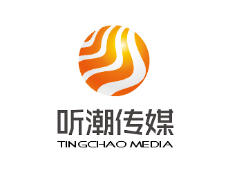 梁俊的聽潮傳媒logo設計