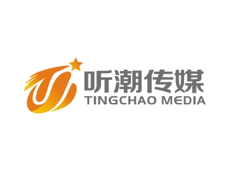 曾翼的聽潮傳媒logo設計