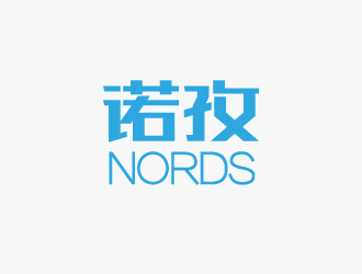 朱可的nords/諾孜  宣傳語(yǔ)：點(diǎn)亮你的生活logo設(shè)計(jì)