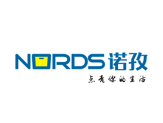 梁俊的nords/諾孜  宣傳語：點(diǎn)亮你的生活logo設(shè)計(jì)