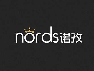 吳曉偉的nords/諾孜  宣傳語：點(diǎn)亮你的生活logo設(shè)計(jì)