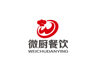 林穎穎的陜西微廚餐飲管理有限公司logo設計