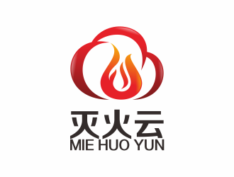 何嘉健的滅火云logologo設(shè)計