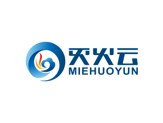 黃安悅的滅火云logologo設(shè)計