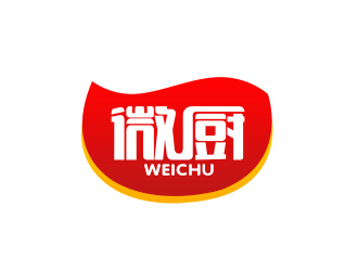 陜西微廚餐飲管理有限公司logo設(shè)計(jì)