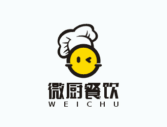 梁俊的陜西微廚餐飲管理有限公司logo設計