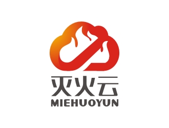 曾翼的滅火云logologo設(shè)計