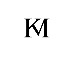 胡廣強的KM服飾皮具logo設(shè)計