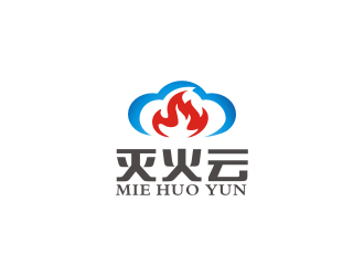 楊福的滅火云logologo設(shè)計