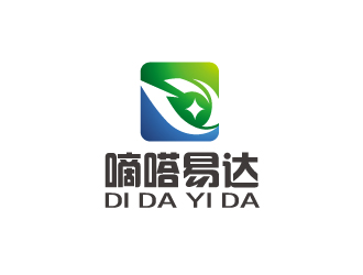 林穎穎的嘀嗒易達 物流電商標志logo設計