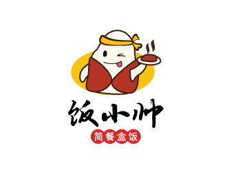 肖寒的飯小帥外賣餐飲logo設計