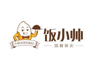 勇炎的飯小帥外賣餐飲logo設(shè)計(jì)