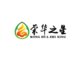 周金進的榮華之星logo設(shè)計