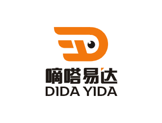 梁俊的嘀嗒易達(dá) 物流電商標(biāo)志logo設(shè)計(jì)