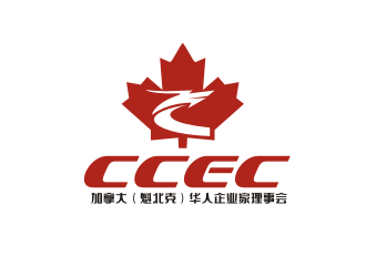 姜彥海的CCEC   加拿大（魁北克）華人企業(yè)家理事會logo設(shè)計(jì)