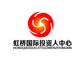 余亮亮的虹橋國際投資人中心logo設(shè)計