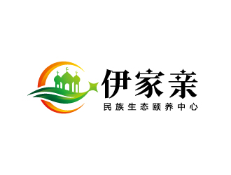 周金進的生態(tài)養(yǎng)老中心會所LOGOlogo設(shè)計