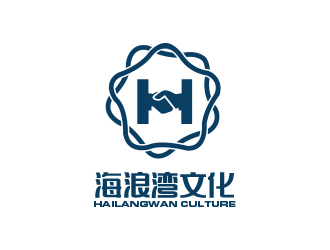 高明奇的北京海浪灣文化發(fā)展有限公司logo設計