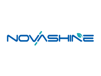 林穎穎的NovaShine 醫(yī)療器械英文字體標志logo設(shè)計