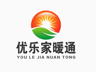 張青革的成都優(yōu)樂家暖通工程有限公司logo設計