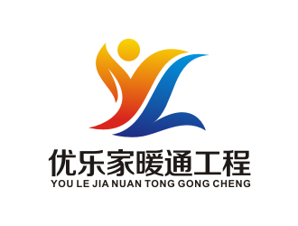 李泉輝的成都優(yōu)樂家暖通工程有限公司logo設計