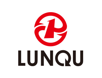 向正軍的Lunqu英文字體logologo設計