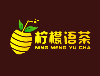 譚家強(qiáng)的奶茶店logo（檸檬語茶）logo設(shè)計(jì)