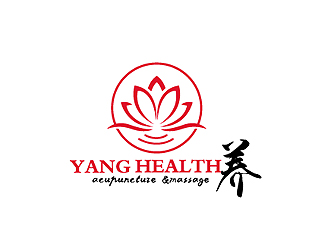 秦曉東的Yang Health 養(yǎng)生按摩logologo設(shè)計