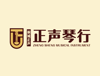 譚家強(qiáng)的正聲琴行店鋪logologo設(shè)計(jì)