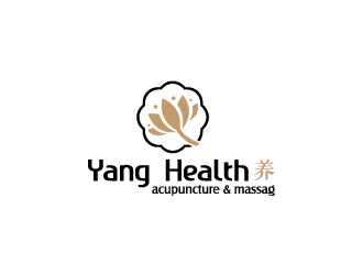 陳兆松的Yang Health 養(yǎng)生按摩logologo設(shè)計