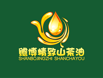 秦曉東的贍博精致-精油徽章標志logo設(shè)計