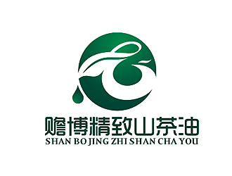 盛銘的贍博精致-精油徽章標志logo設(shè)計