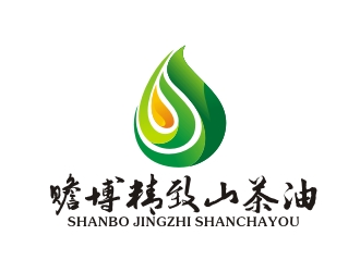 曾翼的贍博精致-精油徽章標(biāo)志logo設(shè)計(jì)