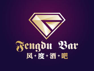 譚家強的風度酒吧logo設計