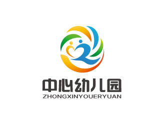 林穎穎的磐石市煙筒山鎮(zhèn)中心幼兒園logo設計