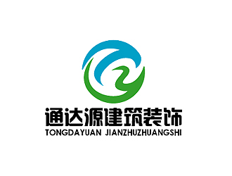 秦曉東的北京通達源建筑裝飾工程有限公司logo設(shè)計