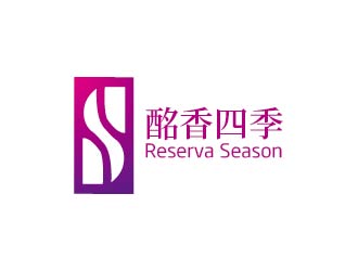 楊洪祥的進口紅酒代理商logo - 酩香四季logo設計